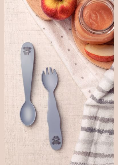 Дитячий набір столових приборів Baby Le Petit Gray 2 предмети (23797/602) Tramontina (280946451)