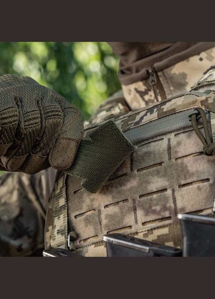 Нашивка MG Operator PVC olive M-TAC (315047929)