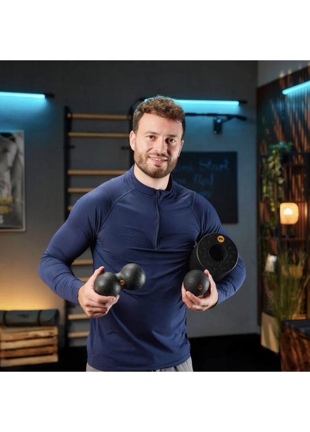 Набір масажерів TX-035EPS 3в1 для йоги та фітнесу TREX Sport (361952996)