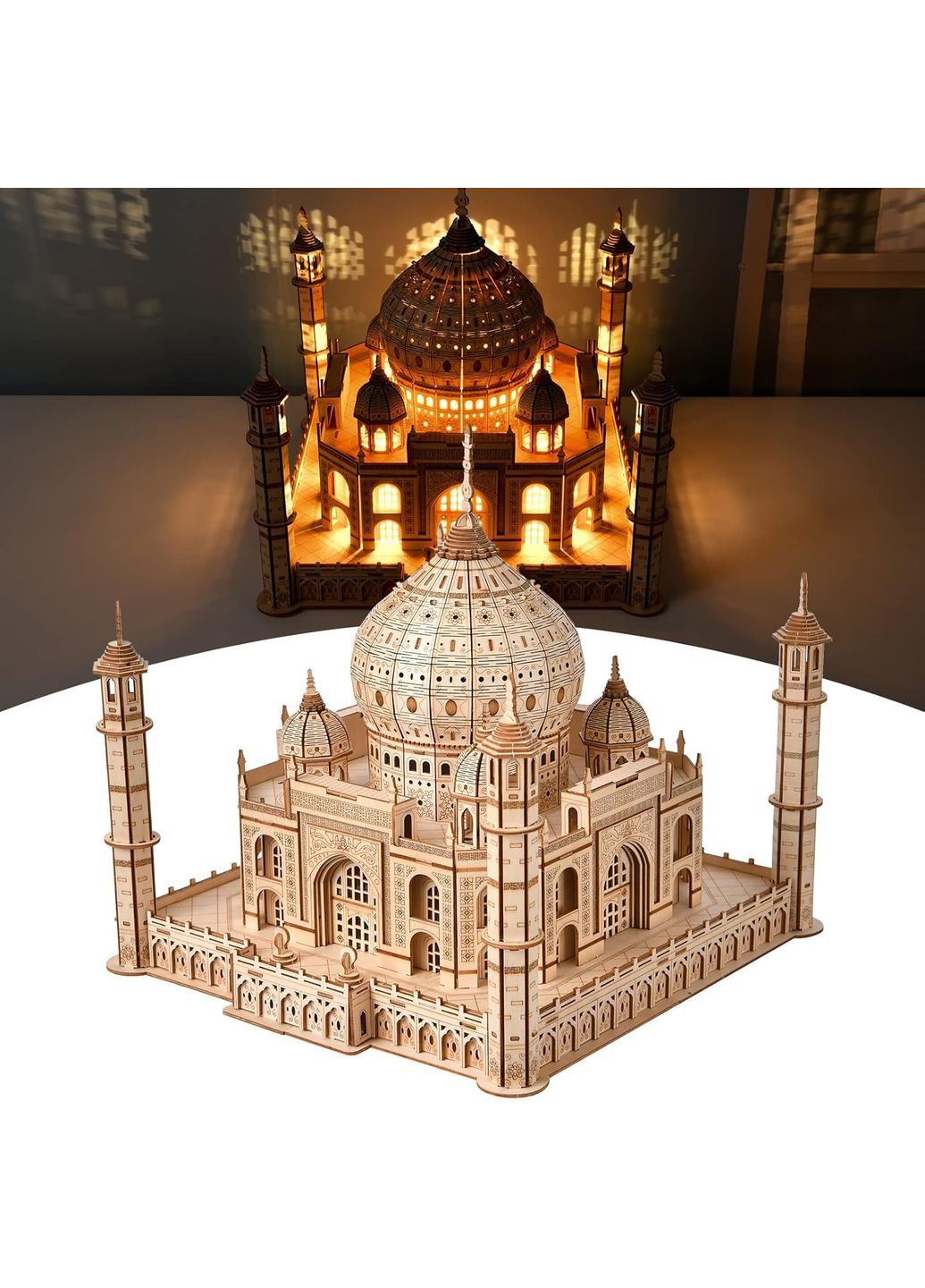 Деревянный пазл 3Д ROBOTIME Mechanical 3D Persial Love Palace Taj Mahal Дворец Тадж Махал LG904 No Brand (362453273)
