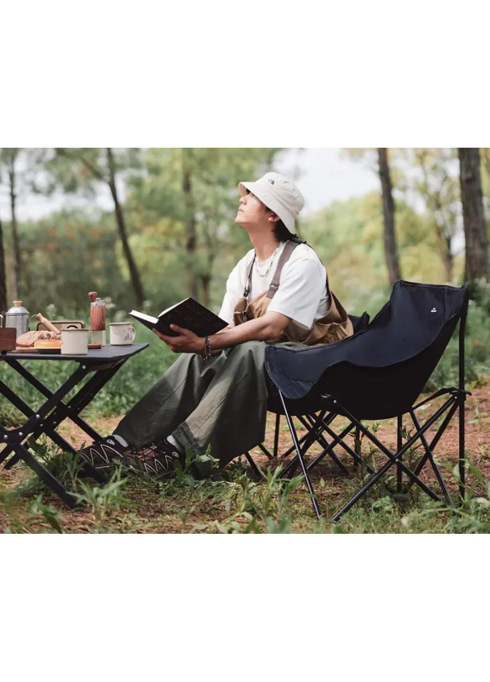 Стул Stellaluna T01 CNH23JU13002 L Black Naturehike (362901419)