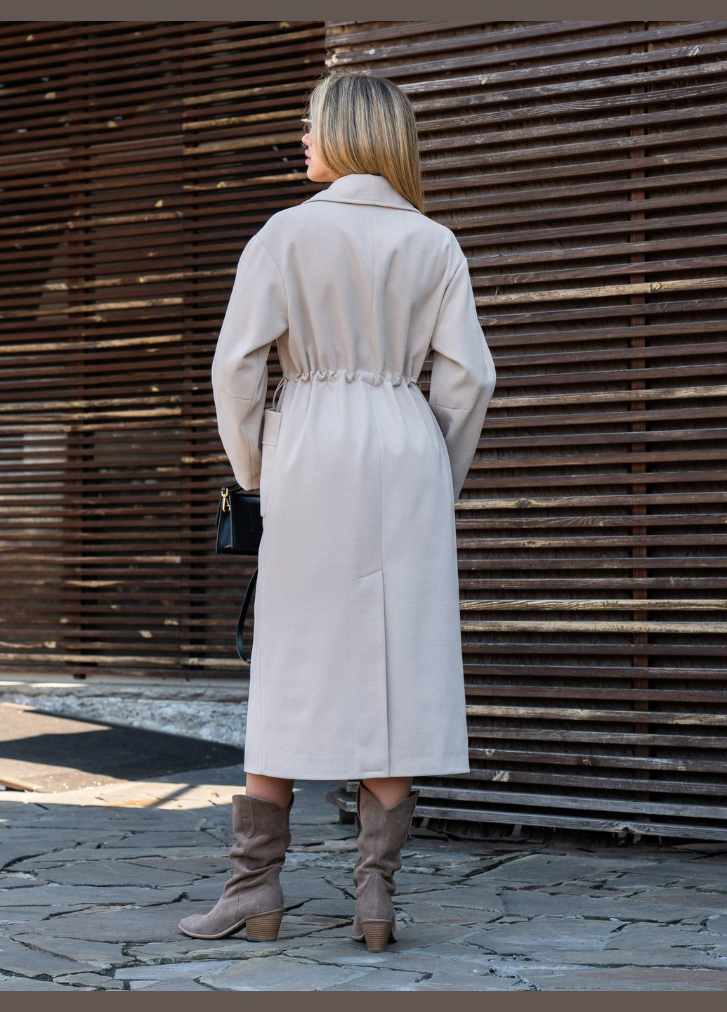 Молочне демісезонне Пальто MN