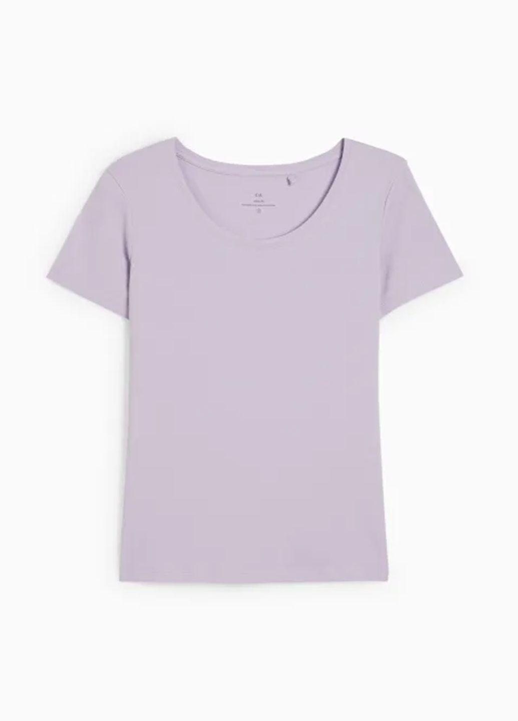 Светло-фиолетовая летняя футболка C&A