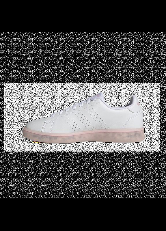 Женские кроссовки ADVANTAGE ECO adidas белые всесезоны (318519557)