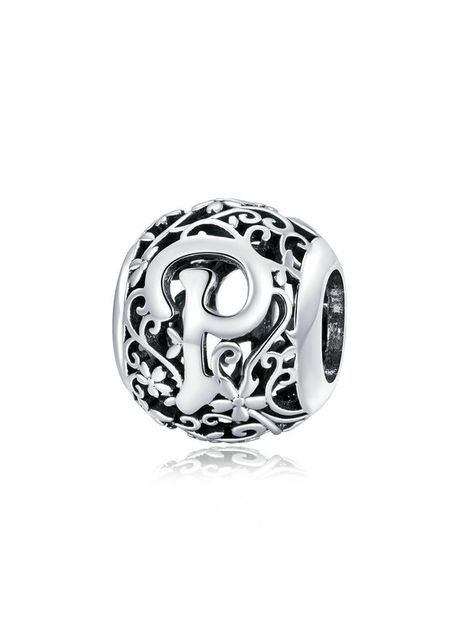 Серебряные серьги "Литера P" Kabluchka (355348210)