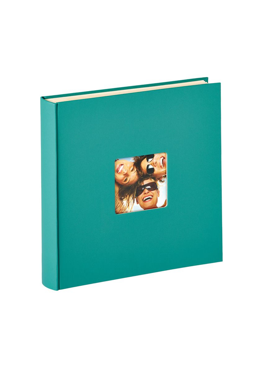 Фотоальбом самоклейка 50 стр. 33x34см Fun petrol green Walther (370601111)