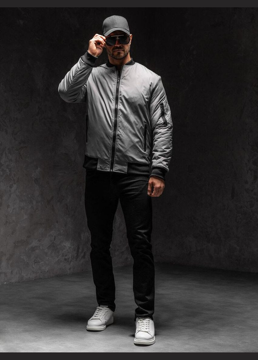 Куртка мужская демисезонная на молнии (324557411)