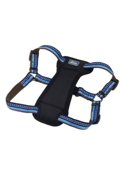 Шлея с нагрудником K9 Explorer Harness 20.4-45.3кг сапфировый для собак 2.5 х 66-96.5 см (76484369490) Coastal (319435515)