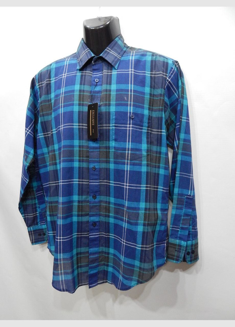 Цветная кэжуал рубашка в клетку No Brand