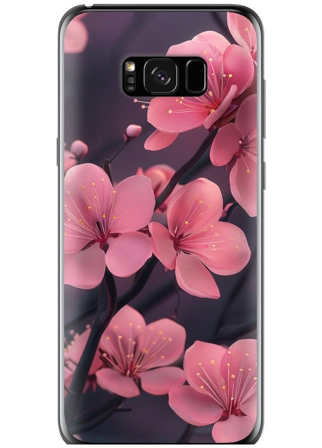 Силіконовий чохол 'Пурпурова сакура' для Endorphone Samsung Galaxy S8 Plus (287276481)