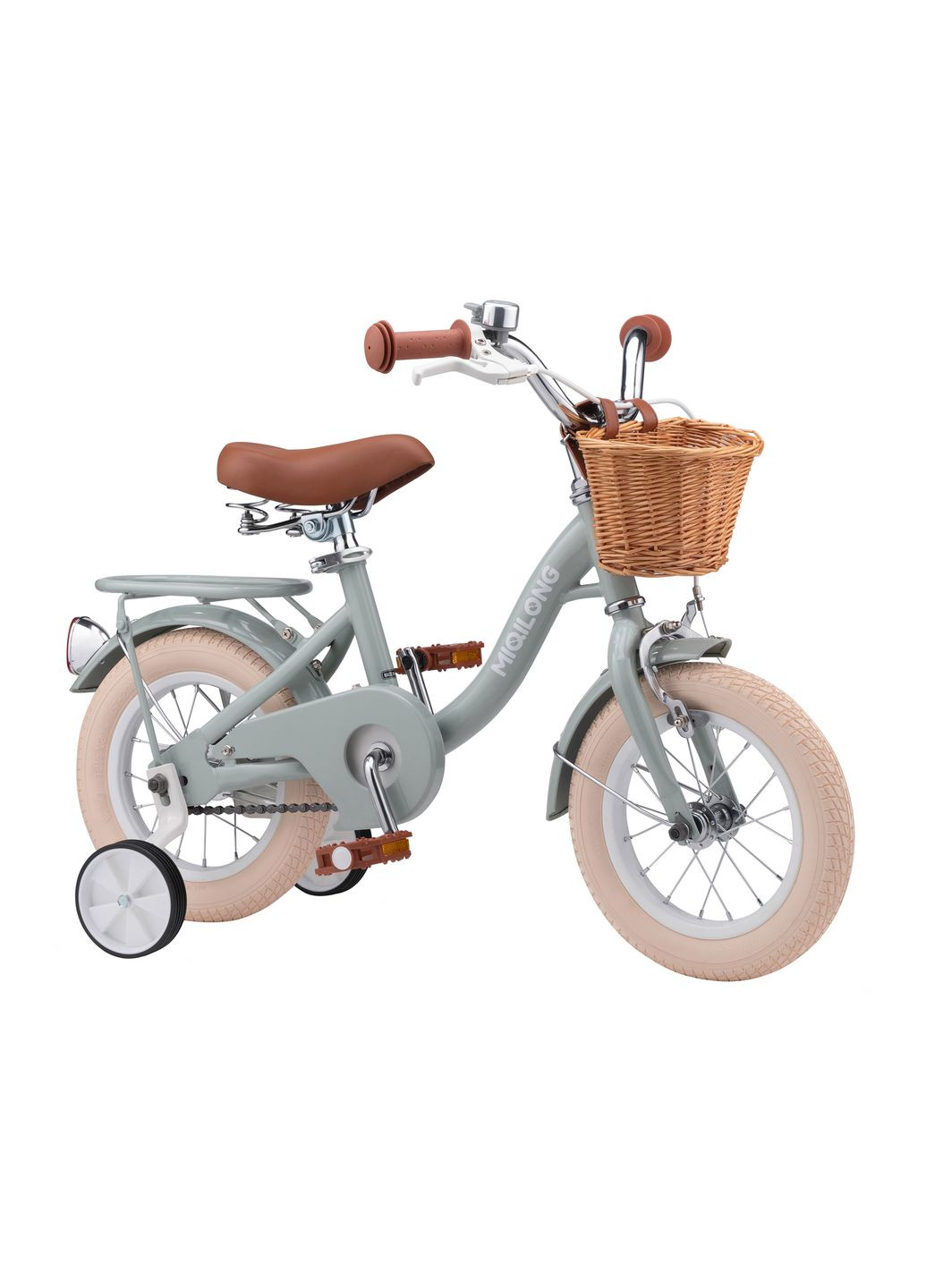 Дитячий велосипед LS 12" оливковий Miqilong (315004389)