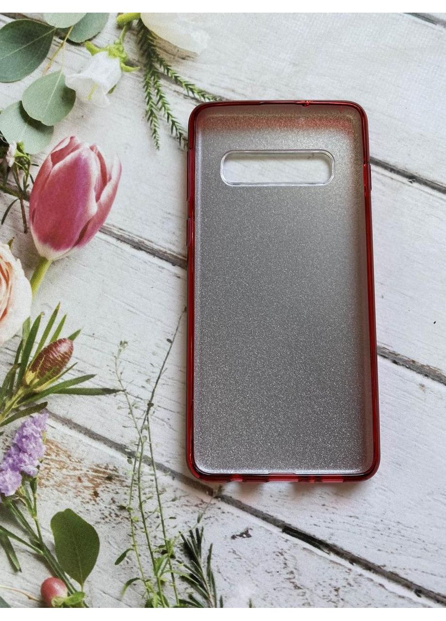Силіконовий чохол Shine Silicone Case для Samsung Galaxy S10 Червоний Remax (359488903)