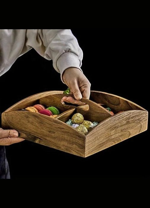 Менажниця з дерева Роска палісандр (МЕН-004902) No Brand (327866781)