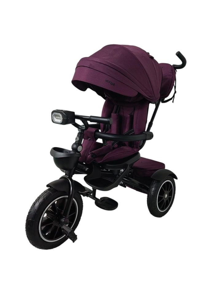 Дитячий триколісний велосипед MODENA ME 1193 Purple, з батьківською ручкою El Camino (370978020)