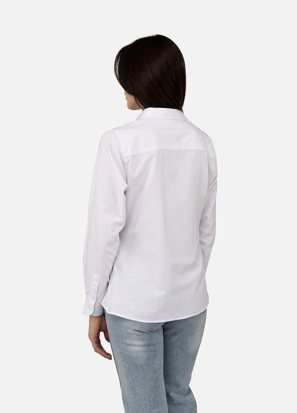 Сорочка з довгим рукавом жіноча класична колір білий CB-00269275 Yuki (319122170)