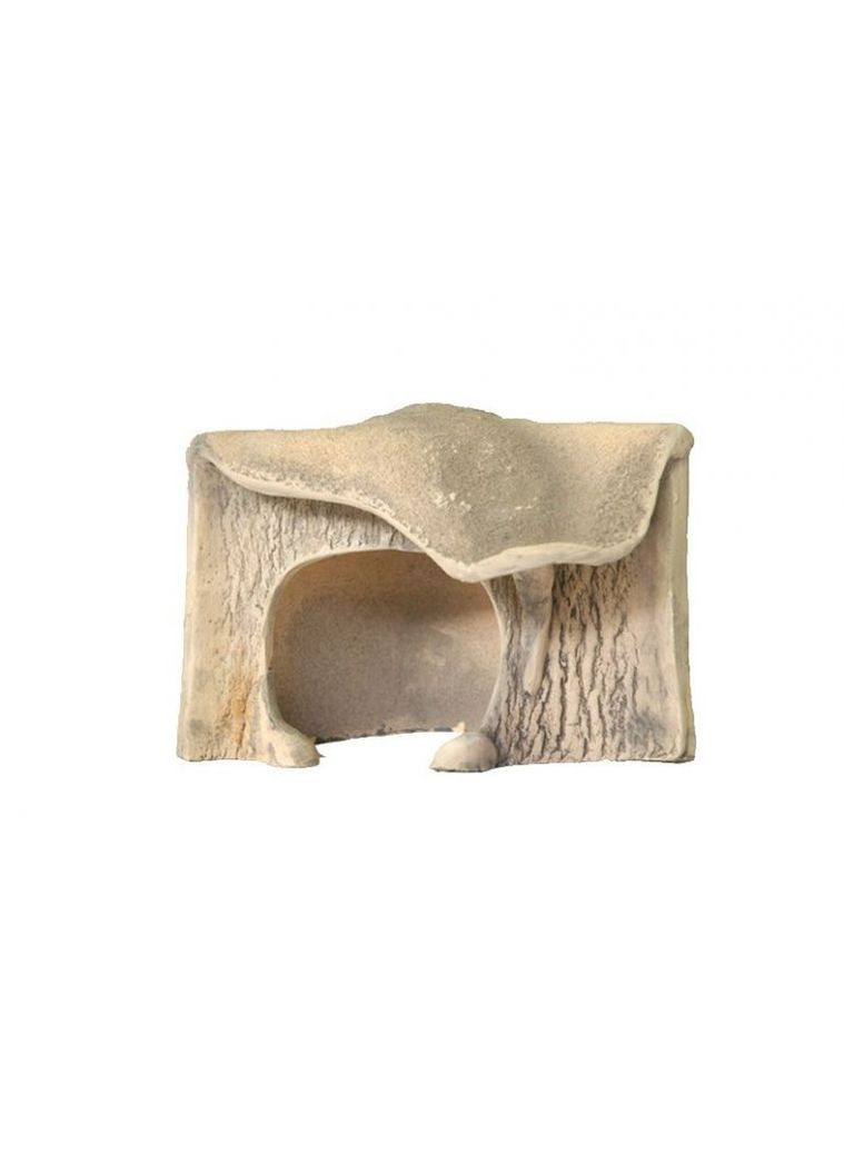 Декорація керамічна ТМ Грот для черепах кутовий малий 14х16х13 Природа (292114794)