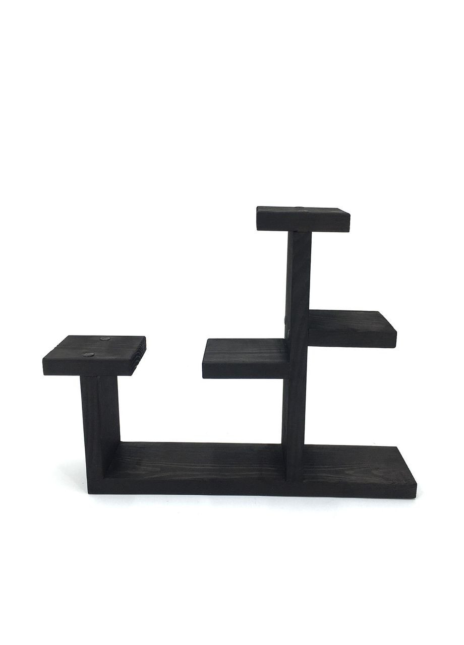 Подставка для цветов из дерева Оспиталет венге (ЦВП-001512) No Brand (328226758)