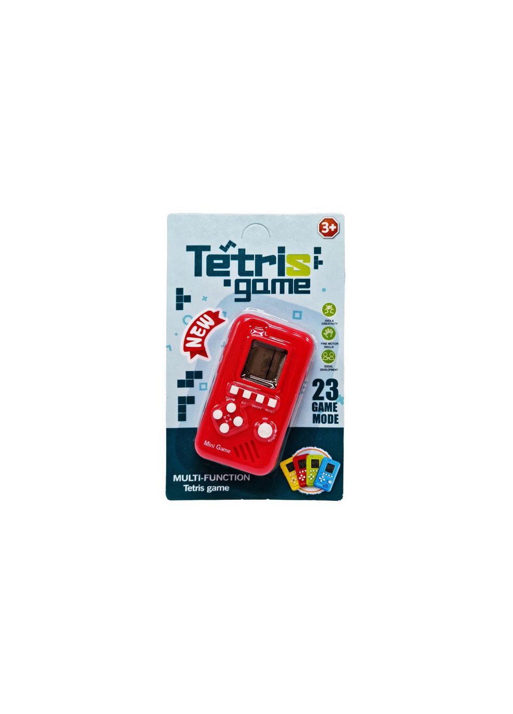 Інтерактивна іграшка Тетріс 158 A-18, 23 ігри Червоний Bambi (283022069)