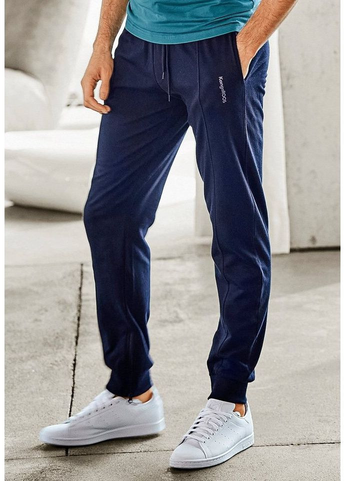 Синие кэжуал демисезонные брюки Kangaroos