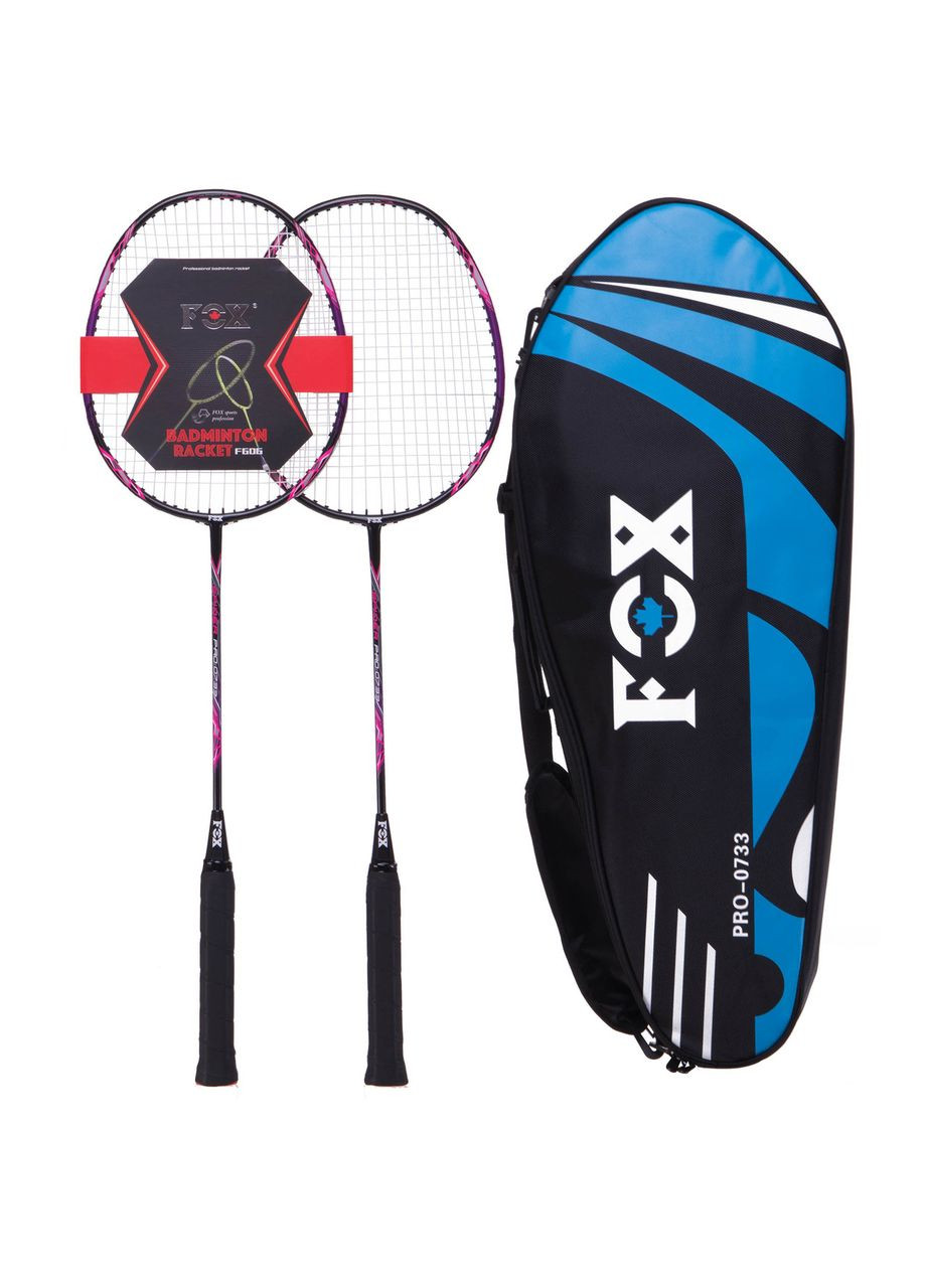 Набір для бадмінтону 2 ракетки в чохлі FOX PRO (сталь, ) (PRO-0733) F.O.X (361434125)
