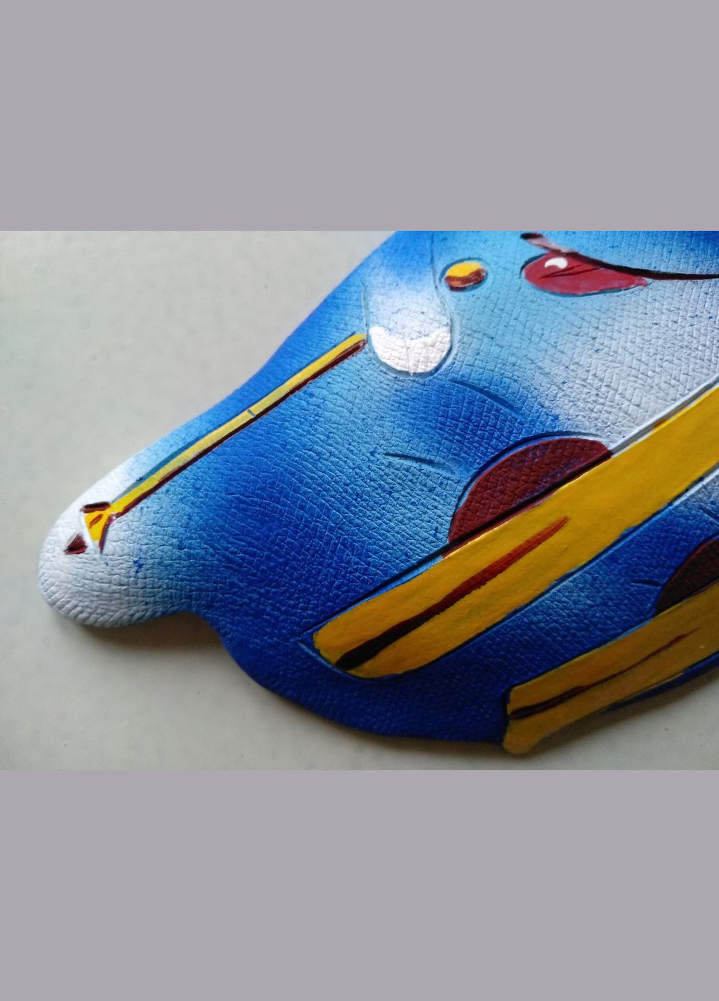 Керамическое настенное панно "Зимний Кот" Коти&Ангели (315049152)