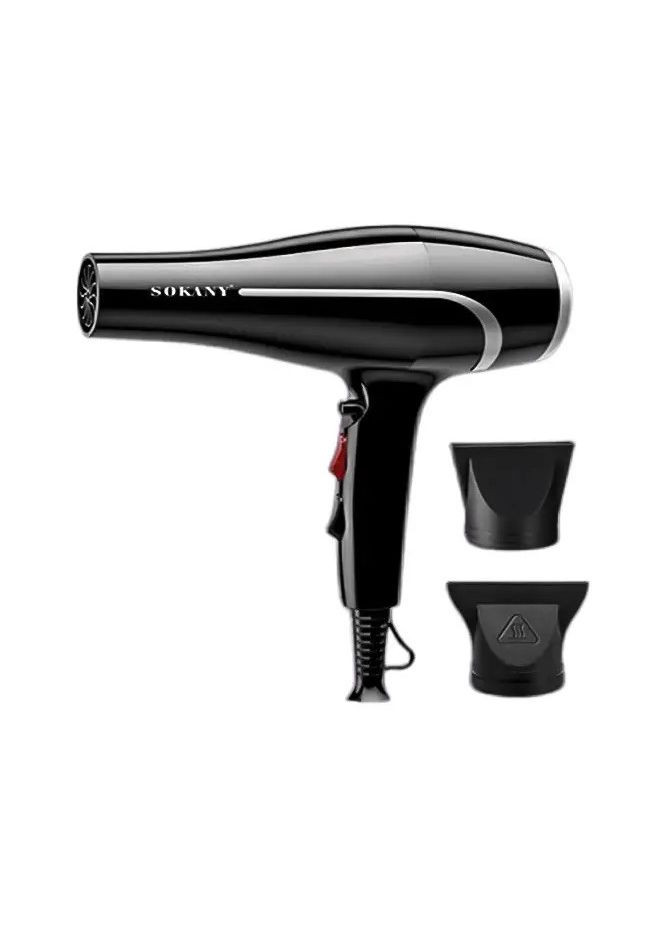 Фен стайлер SK-14021 Електрофен для укладання волосся з 2 вузькими концентраторами 2400Вт Чорний Sokany (329694933)