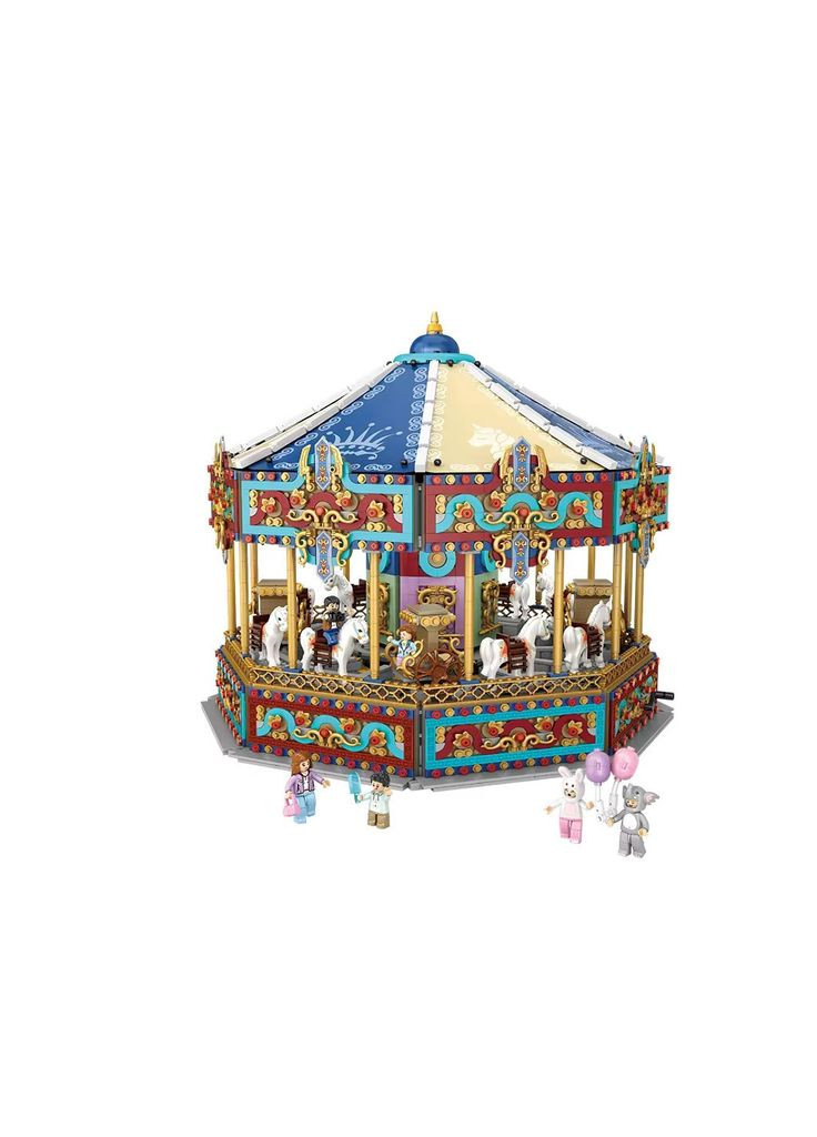 Конструктор Веселая карусель (m437771) LOZ MINI Весела карусель без фігурок (367071290)