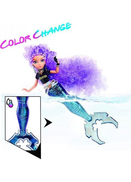 Лялечка русалка Mermaidz Doll змінює колір Riviera фіолетова MGA Entertainment (282964635)