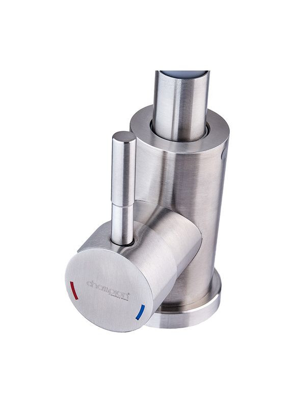 Смеситель для кухни SUS-011, нержавеющая сталь, гибкий силиконовый излив, керамический картридж Champion (334003186)