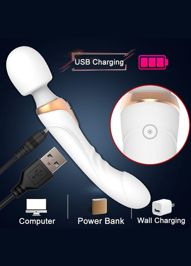 Двосторонній вібратор мікрофон, двосторонній вібратор для сексу, стимулятор Уцінка (прим'ята коробка) No Brand (315723318)