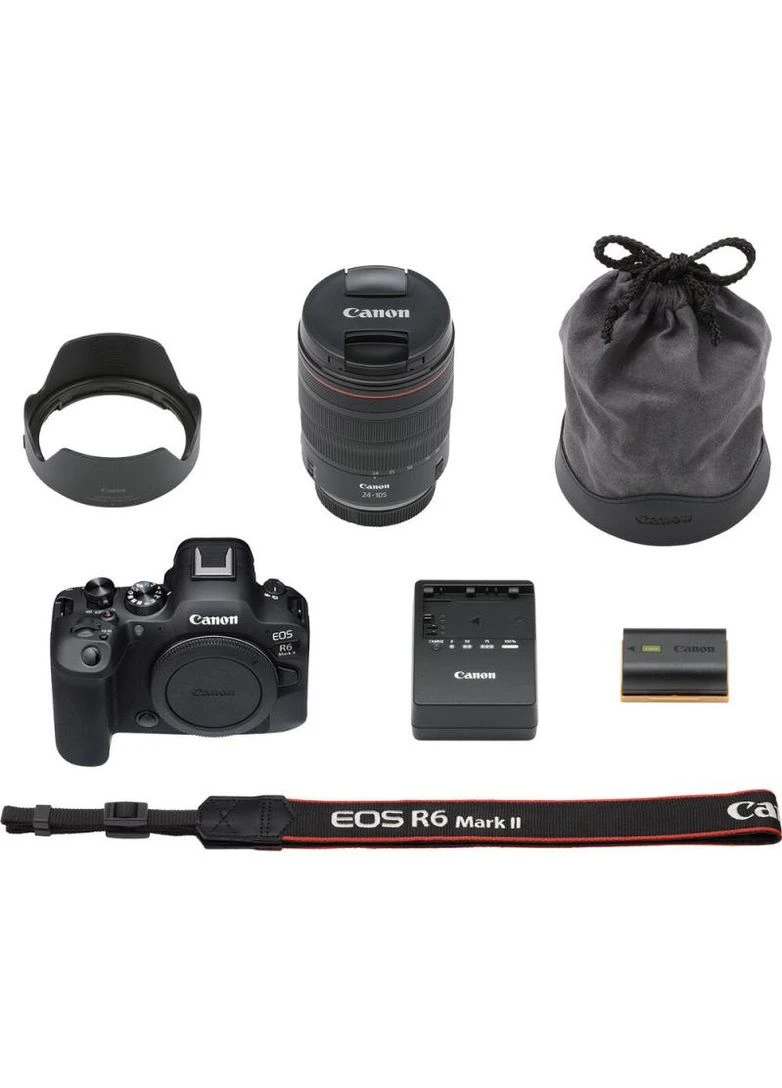 Цифровий фотоапарат EOS R6 Mark II + RF 24-105 f/4.0-7.1 IS STM (5666C030) Canon (390933224)