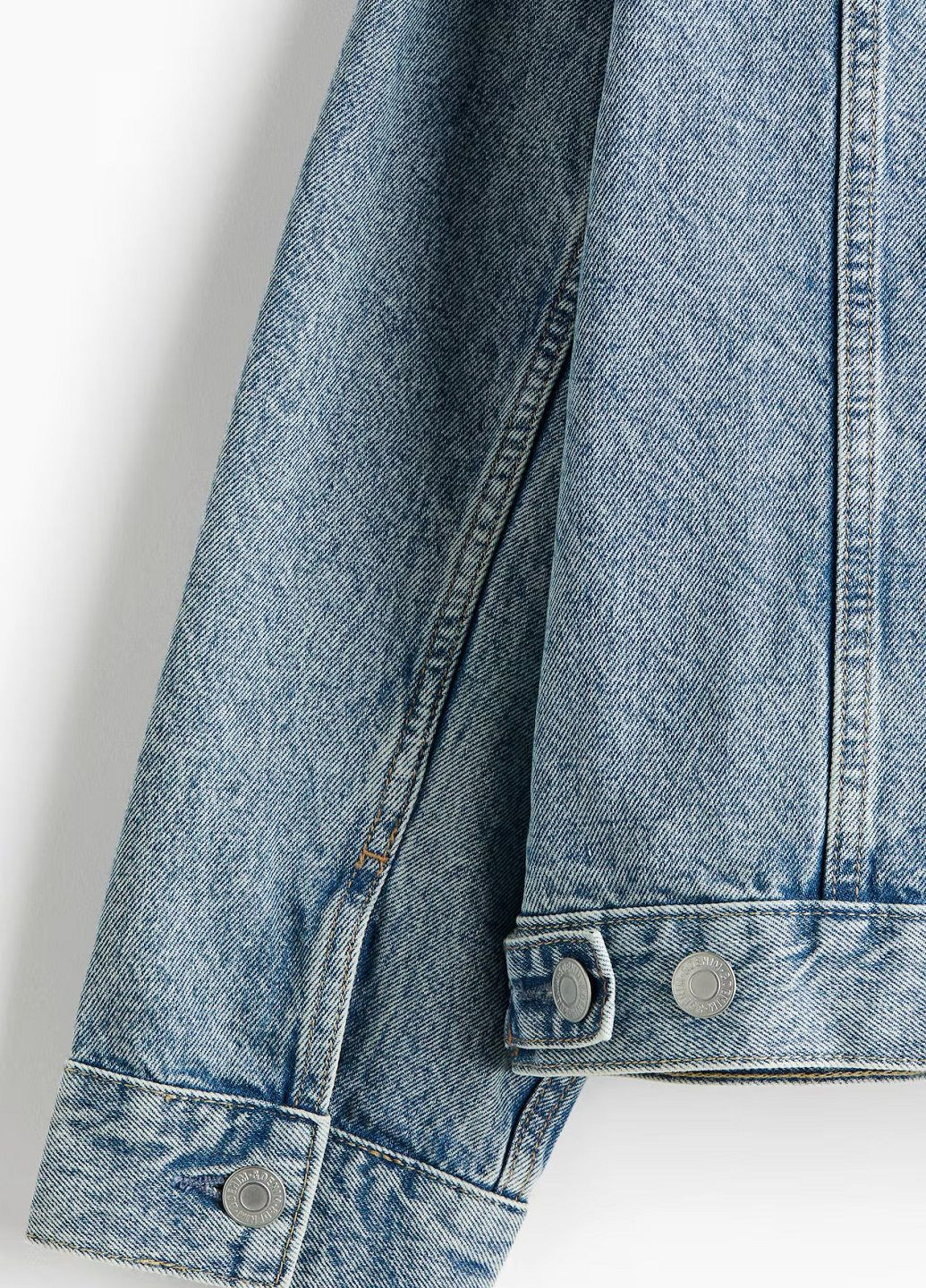 Синя демісезонна куртка H&M