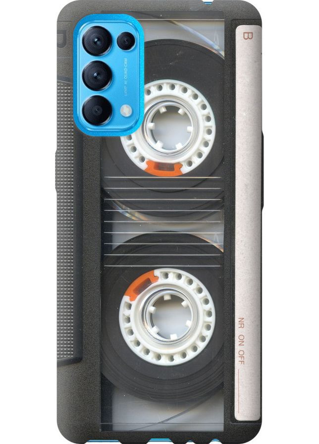 Силіконовий чохол 'Касета ' для Endorphone Oppo Reno5 (257795245)