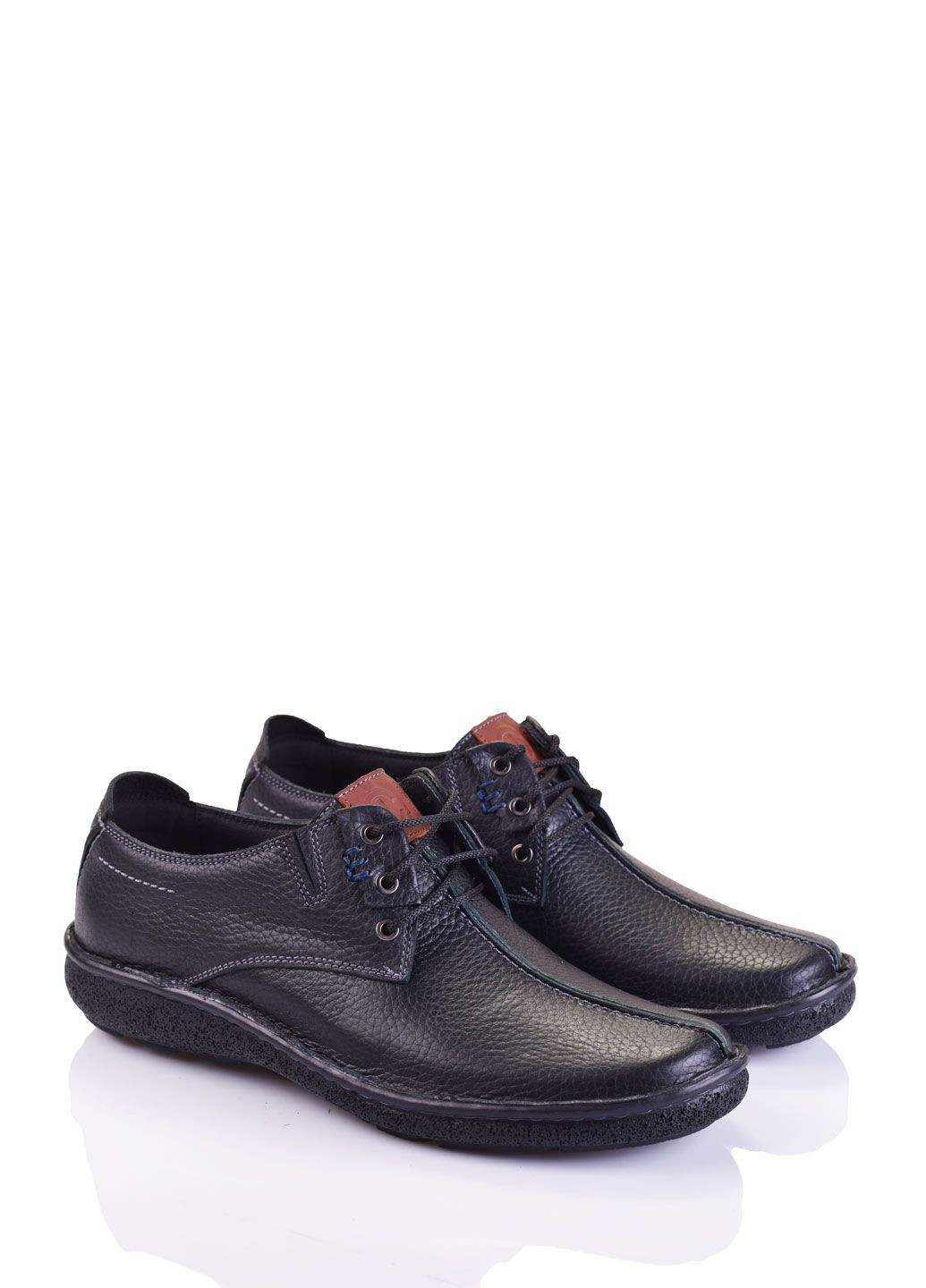 Черные классические туфли Marco Piero на шнурках