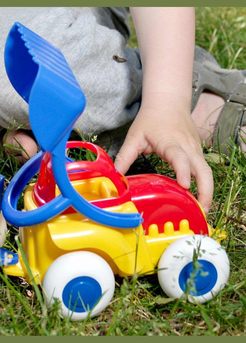 Машина з ковшом VIKINGTOYS, 19 см 1232 Viking Toys (314886972)