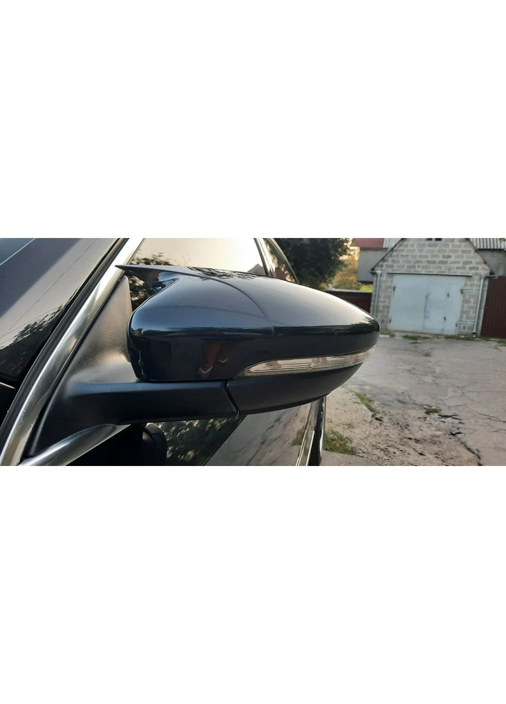 Накладки на зеркала RLine-Look (2 шт, для EU) для Volkswagen Jetta 2011-2018 гг. DPT (394724407)