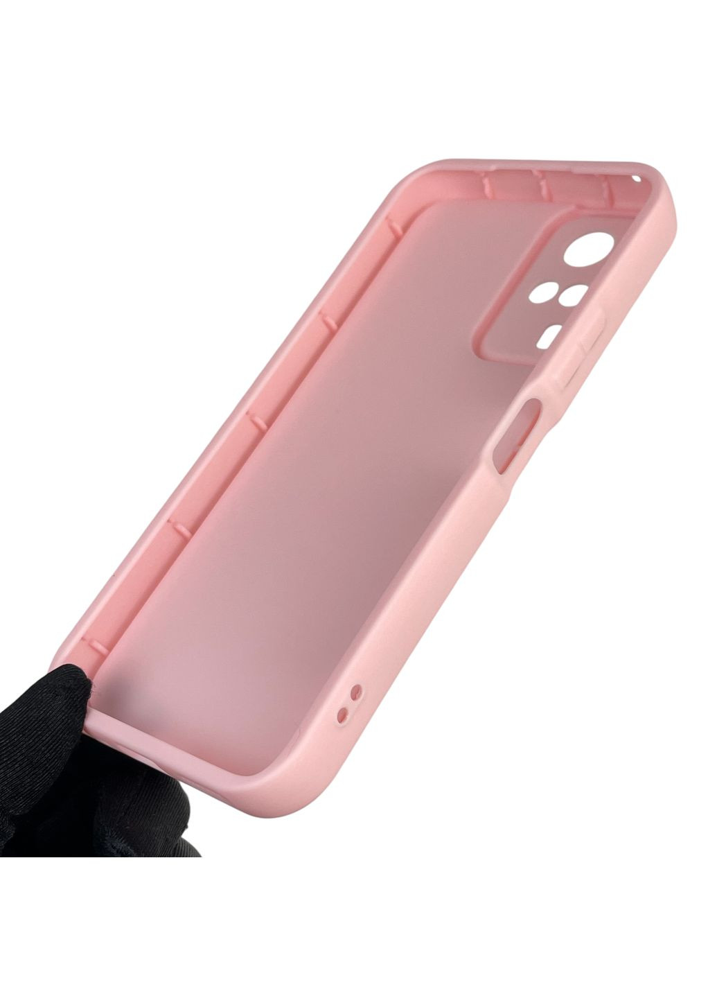 Чехол силиконовый Soft Touch с 3D принтом для Y51 2020 розовый (Полная защита камеры) Vivo (373670777)