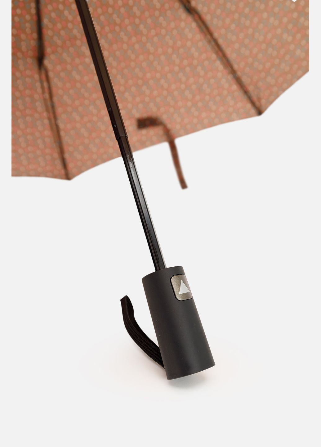 Коричнева жіноча напівавтоматична парасолька колір коричневий цб-00264304 (308790625)