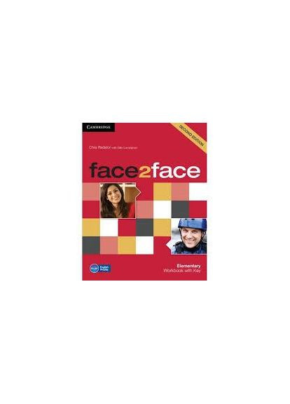 Робочий зошит Face2face Second edition Elementary Workbook with Key Cambridge University Press (351586910)