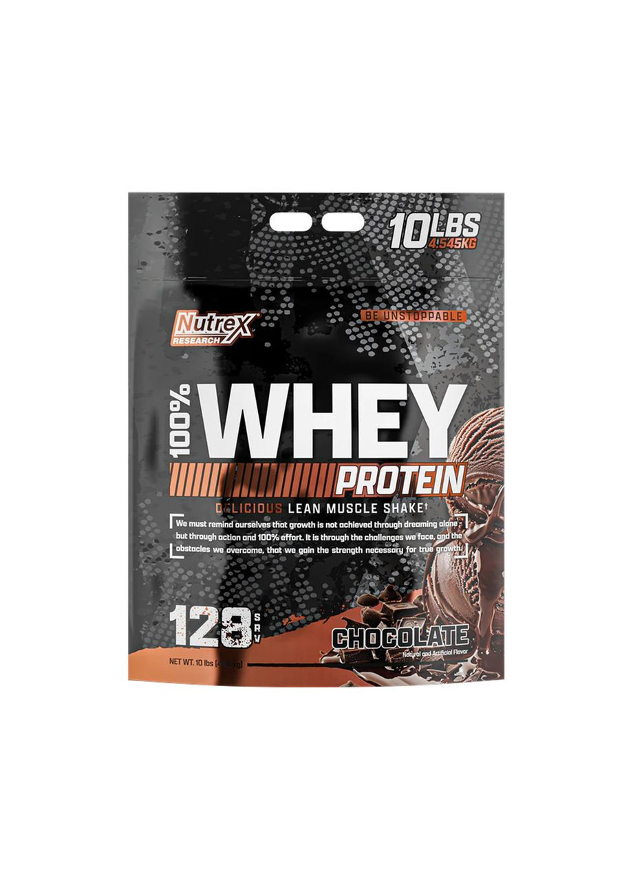 100% Whey - 4545g Chocolate Nutrex (369398941)