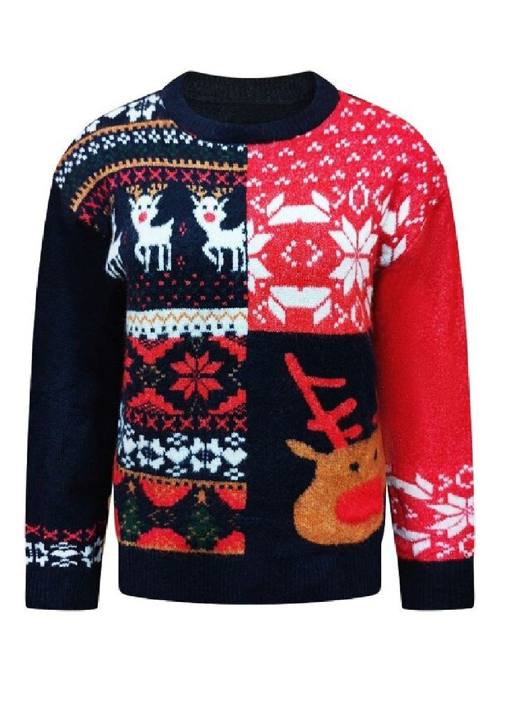 Комбинированный зимний свитер джемпер Esmara