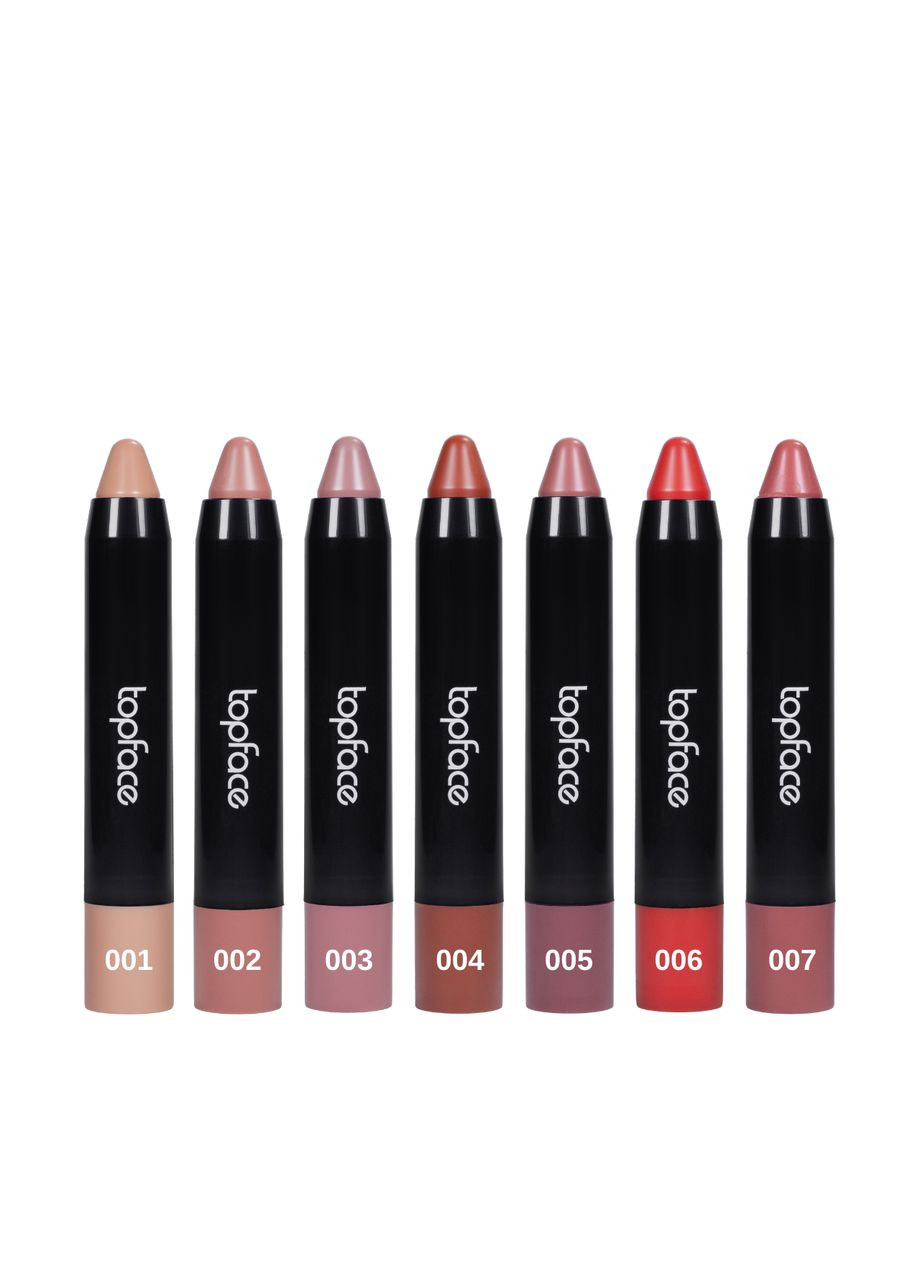 Помада-карандаш для губ Focus Point Matte матовая PT154 №02 TopFace (326738430)