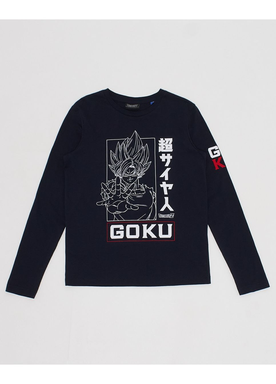 Темно-синий лонгслив Jack & Jones