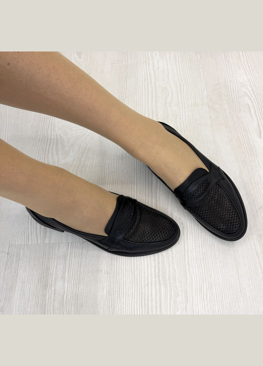 Vasha para Туфлі жіночі шкіряні на маленькому підборі. Колір чорний. 39 розмір чорний з, україна — демісезон (338794193)