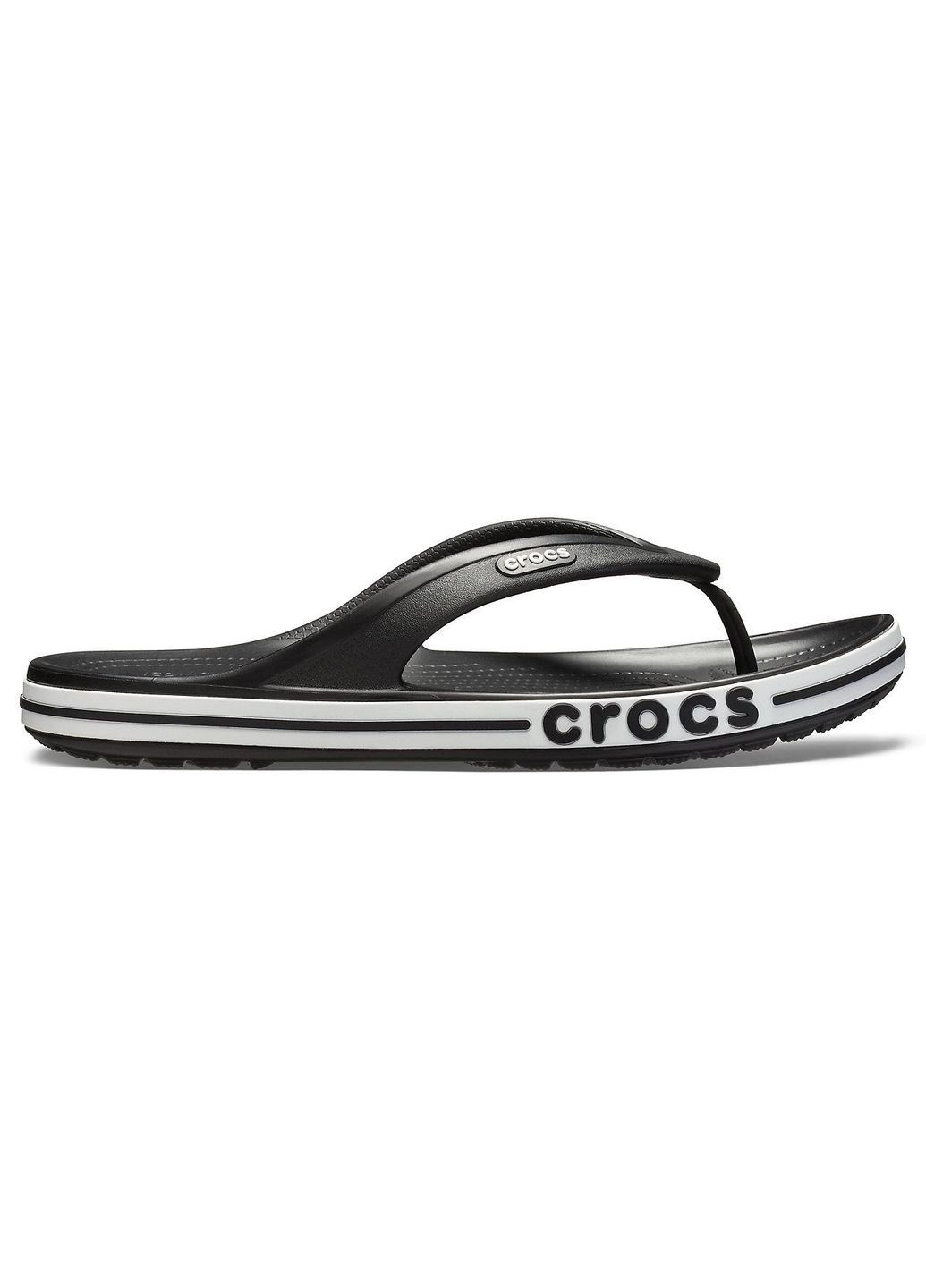 Черные шльопанці Crocs