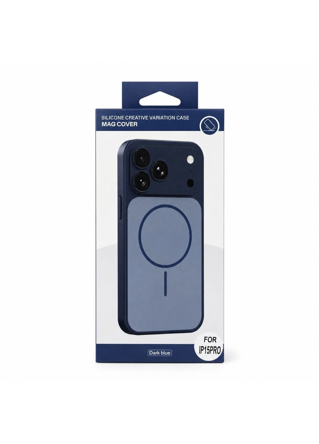 Чохол для смартфона Silicone Creative Variation Case MAG COVER Apple iPhone 15 Pro 2,Dark Blue No Brand (401056813)