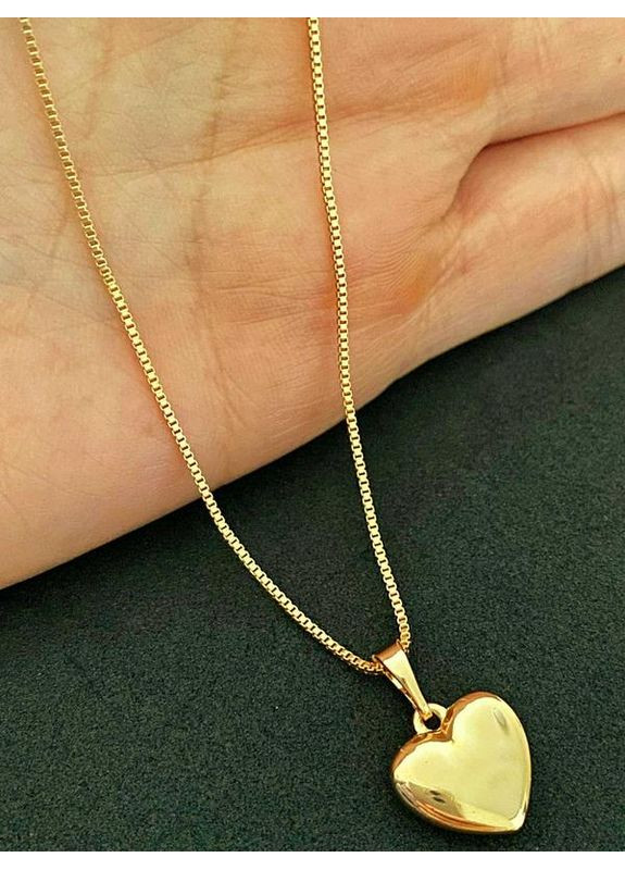 Позолоченная Цепочка 45см, 60см + Кулон. Позолота No Brand (361222485)