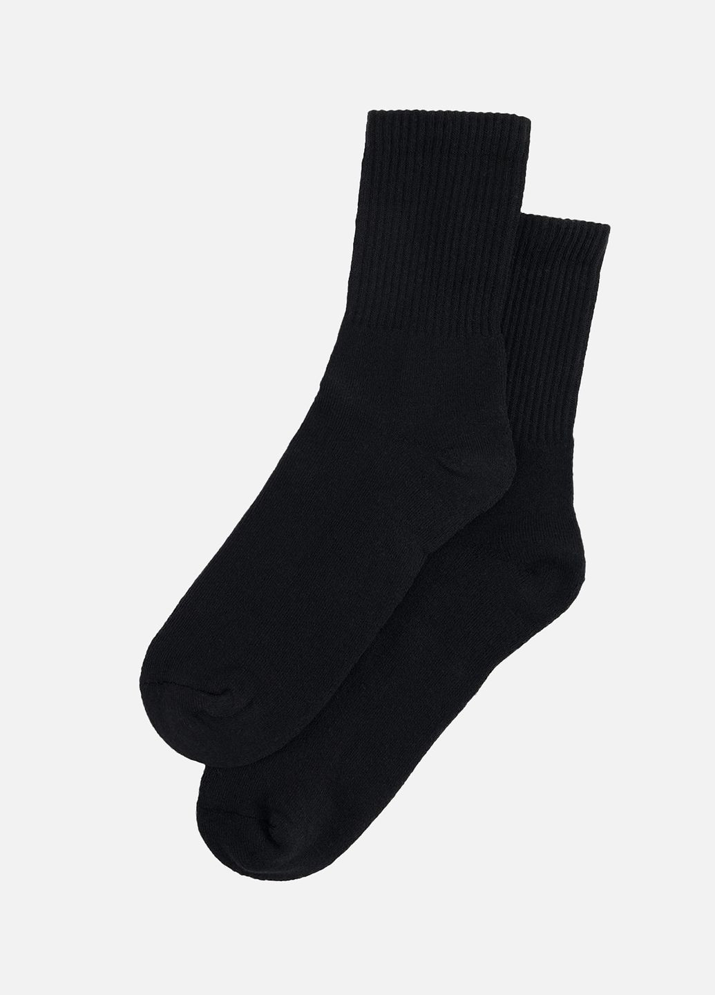 Чёрные мужские высокие носки цвет черный цб-00263516 Yuki (307362799)