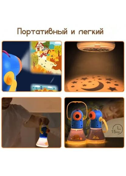 Дитячий Проектор-нічник "8 улюблених казок" Toys, MiDeer (364976068)