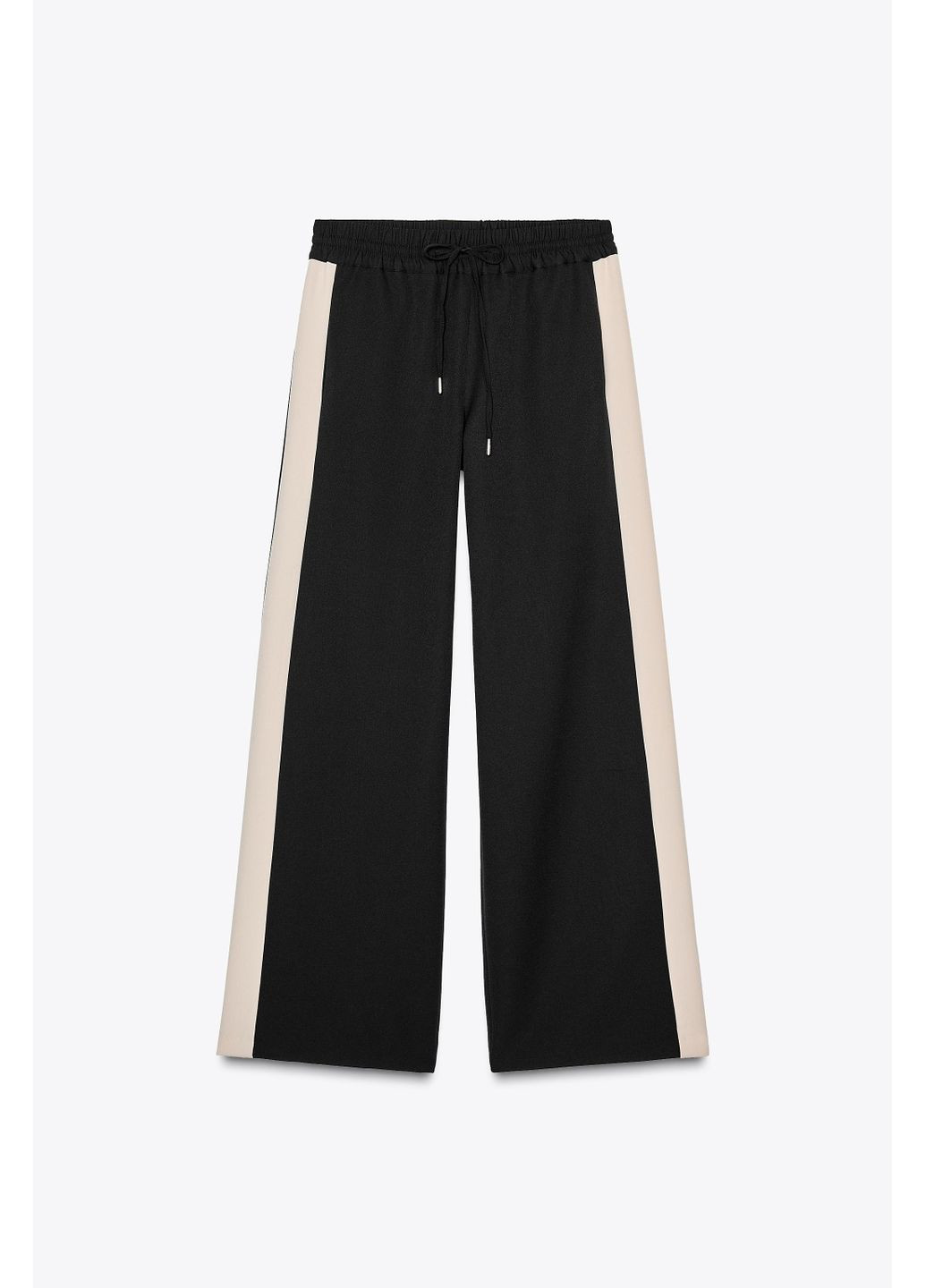 Широкие брюки с полосками по бокам Zara (360895224)